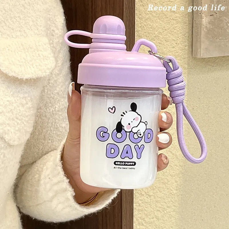 Women's Fun Drinking Bottle with Practical Carrying Strap Stornfield