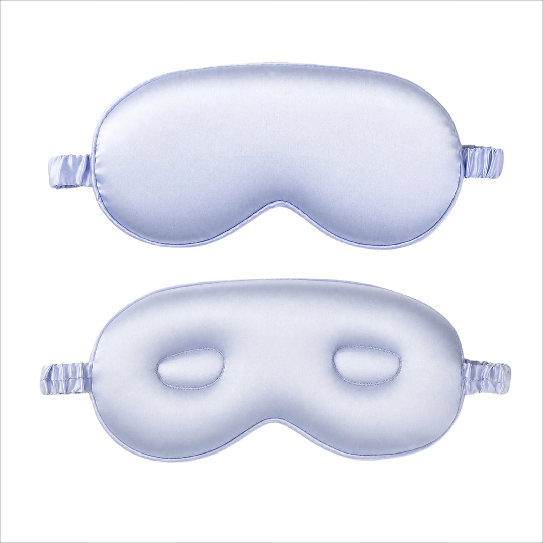 Unisex nano 3D-eye mask with distance chambers for eyelash protection and elastic comfort band Stornfield