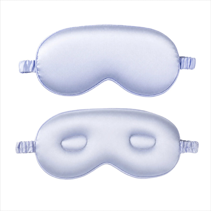 Unisex nano 3D-eye mask with distance chambers for eyelash protection and elastic comfort band Stornfield