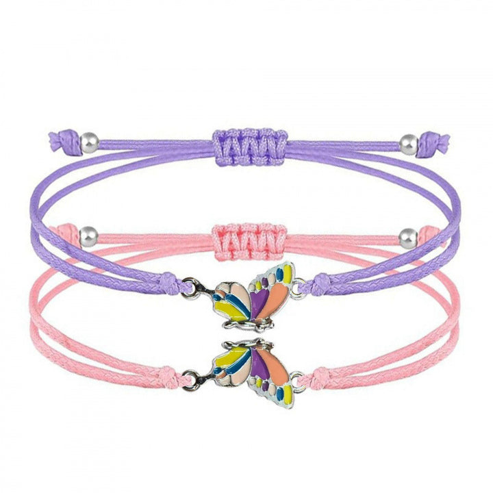 Butterfly Charm Necklace and Bracelet Set Stornfield