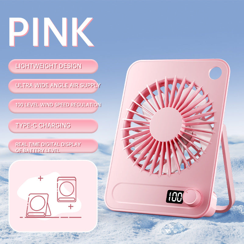 Women portable fan with digital speed control Stornfield