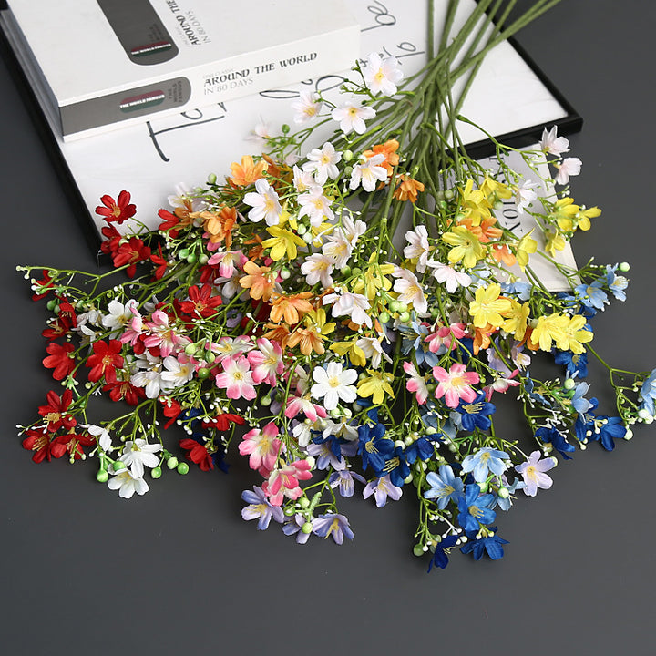 Faux Floral Spray for Home Decor Display