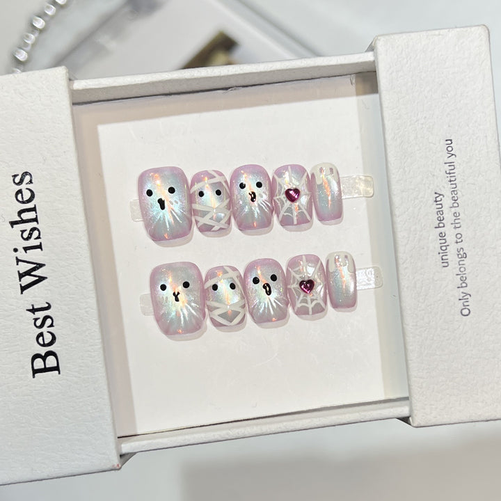 Whimsical Characters Press-On Nail Set Stornfield