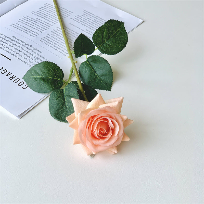 Decorative Faux Rose Stem