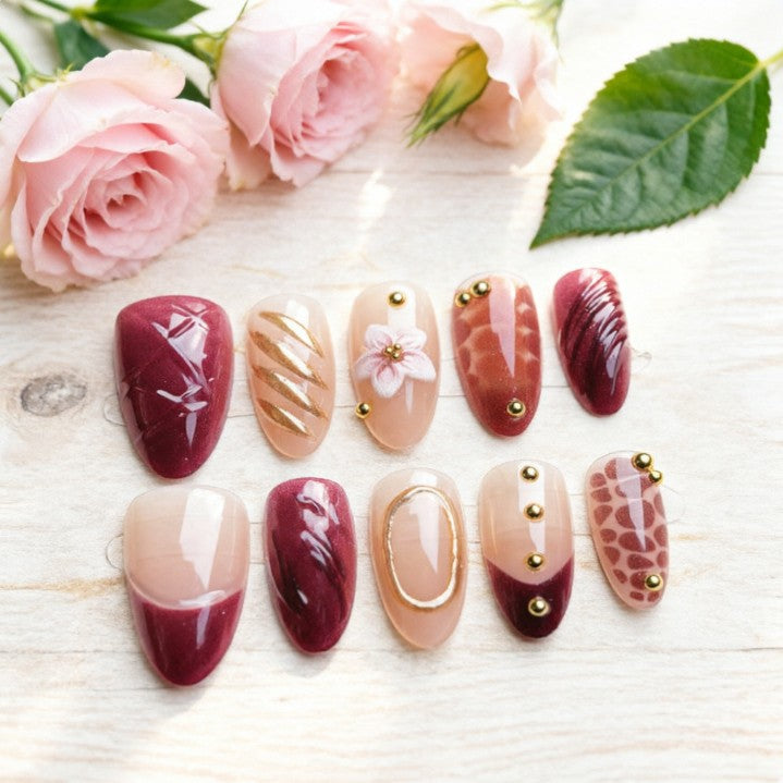 Glossy Artificial Nails Stornfield
