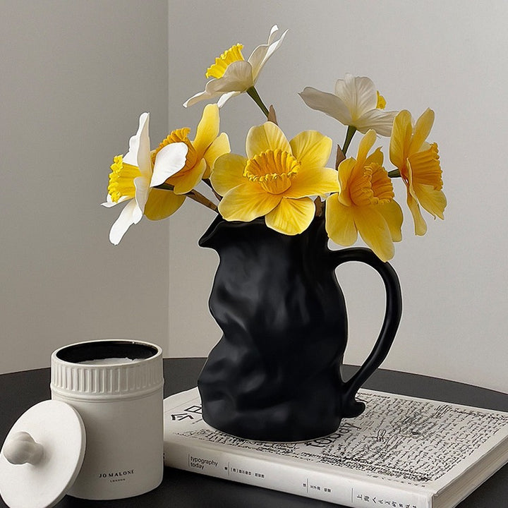 Abstract Sculptural Pitcher