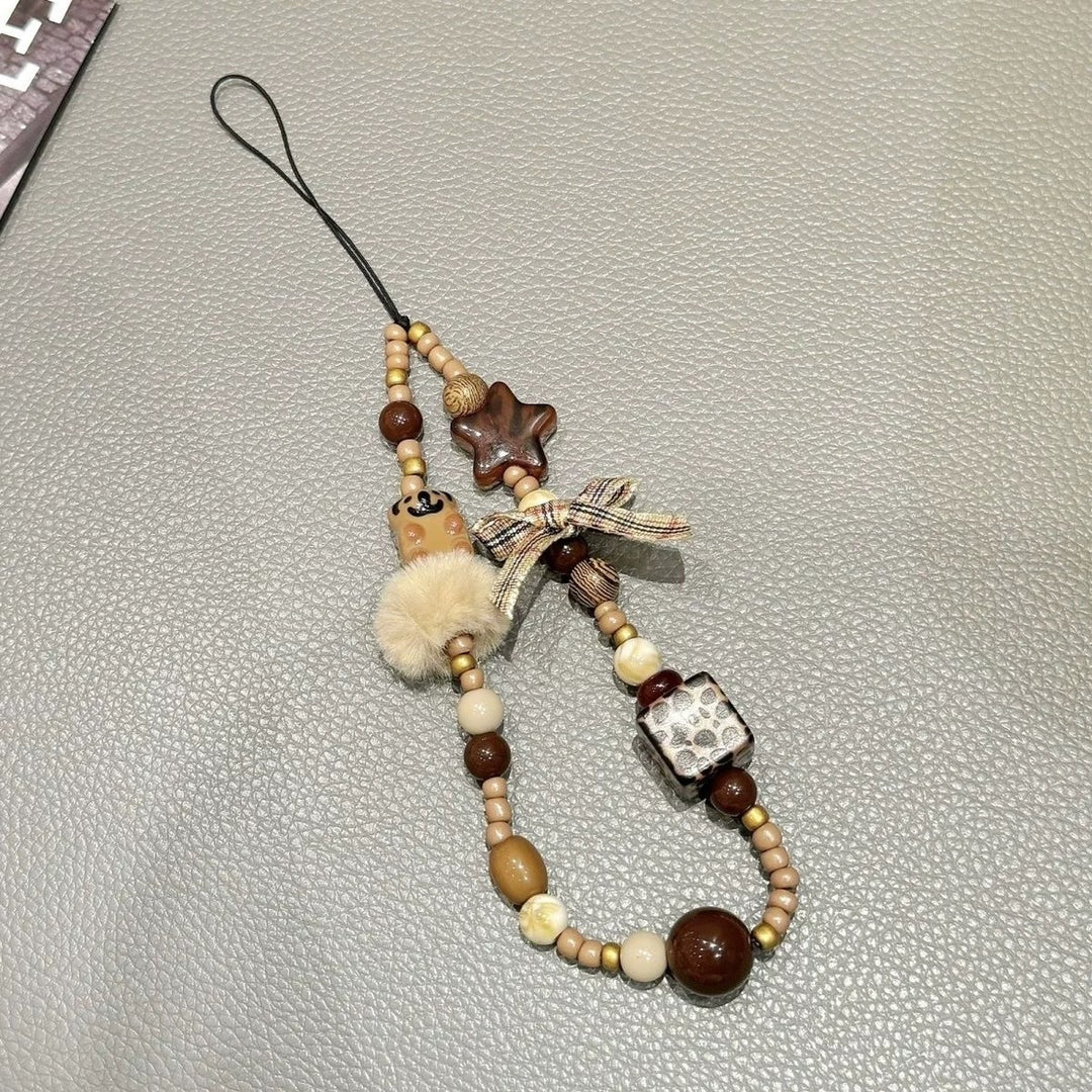 Decorative Beaded Charm Keychain Stornfield