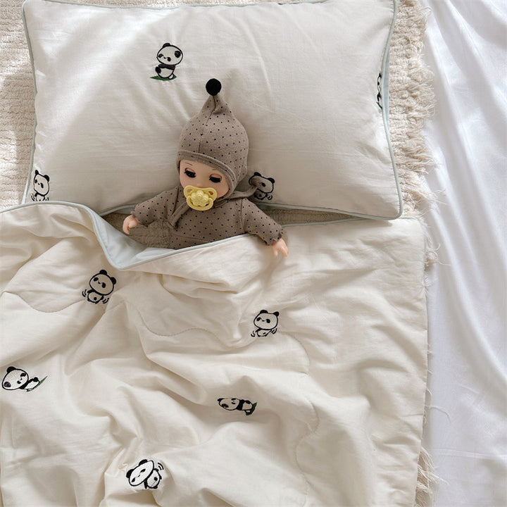 Unisex Cozy Blanket with Cute Panda Design Stornfield