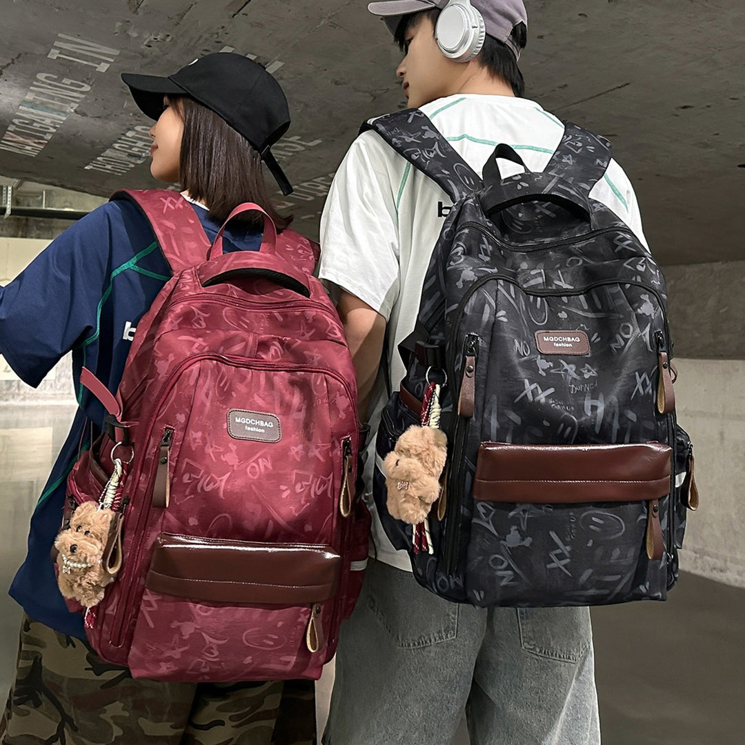 Versatile Graphically Enhanced Backpack Stornfield