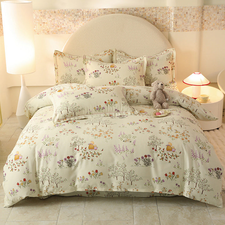 Luxury Striped Bedding Set