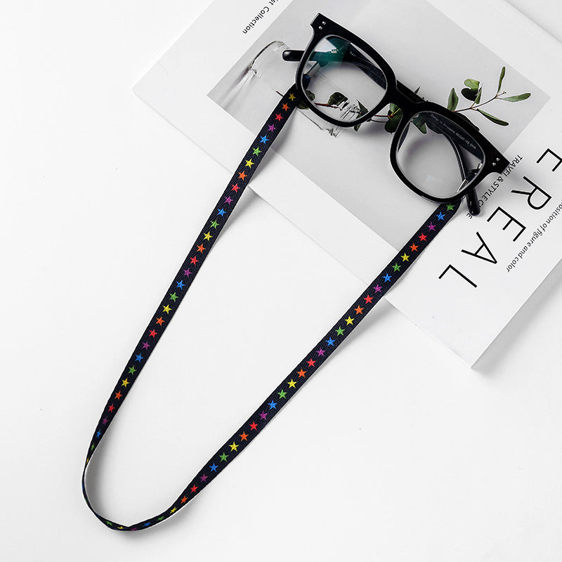 Stylish Star Pattern Eyewear Retainer Stornfield