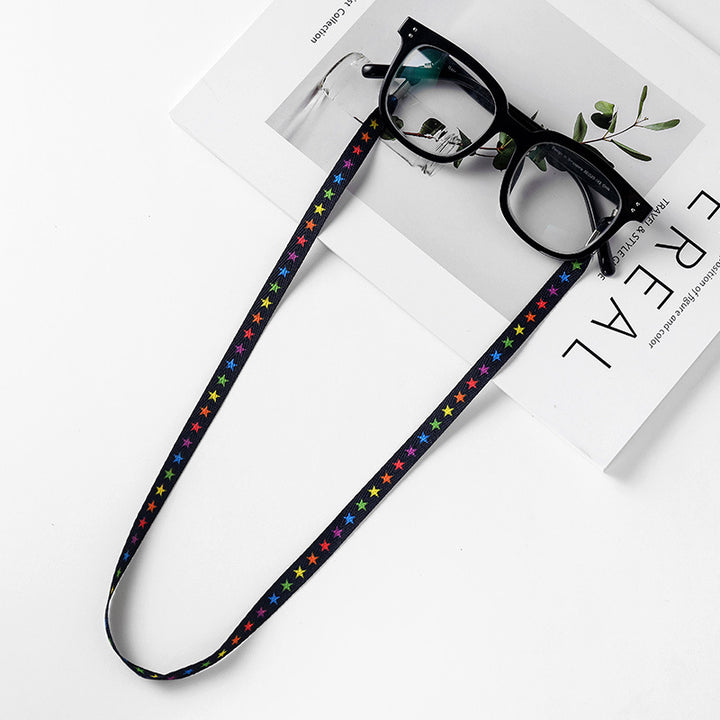 Stylish Star Pattern Eyewear Retainer Stornfield