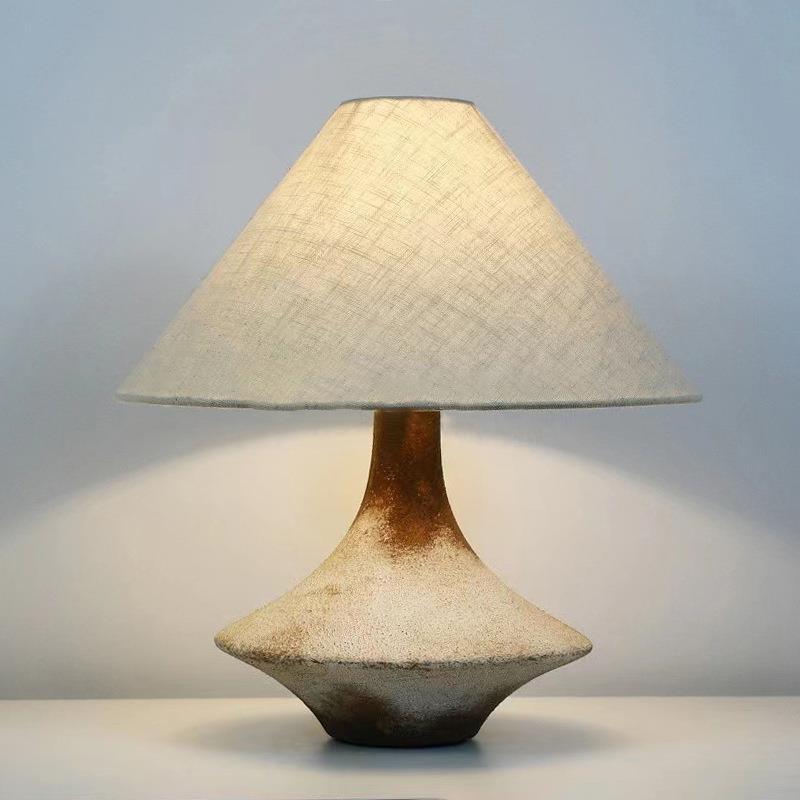 Artisan Table Lamp with Natural Aesthetic