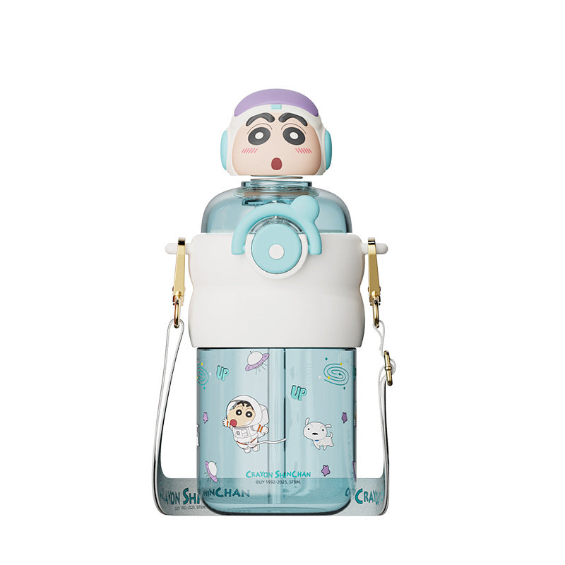 Ladies drinking bottle with interactive character lid Stornfield