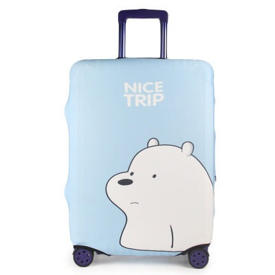 Tropical Leaf Print Hard Shell Luggage Stornfield