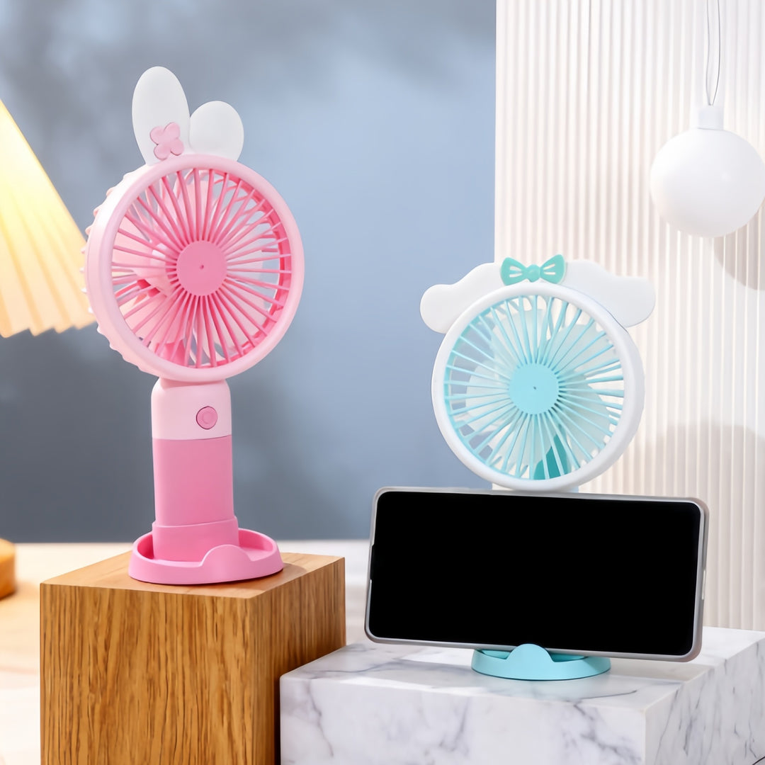 Women's Creative Hand Fan with Cute Animal Design Stornfield