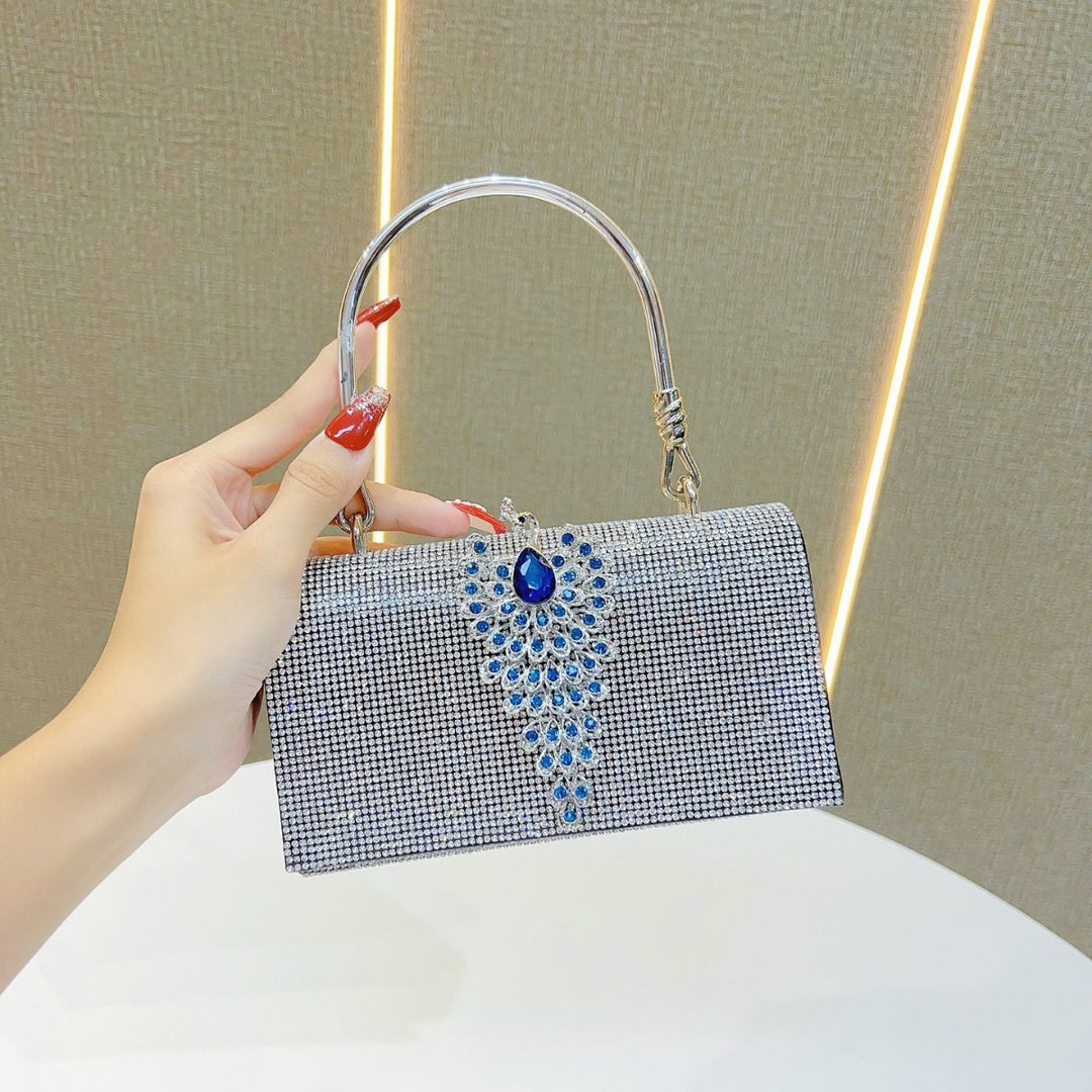 Rhinestone Embellished Evening Clutch