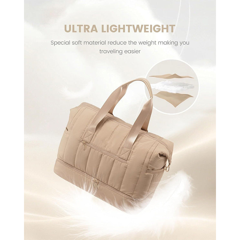 Fashionable and Practical Leisure Tote Bag with Detachable Cosmetic Pouch Stornfield