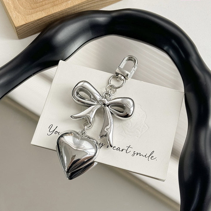 Heart-Shaped Charm Keychain Stornfield