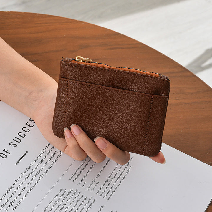 Premium Textured Leather Card Holder Stornfield