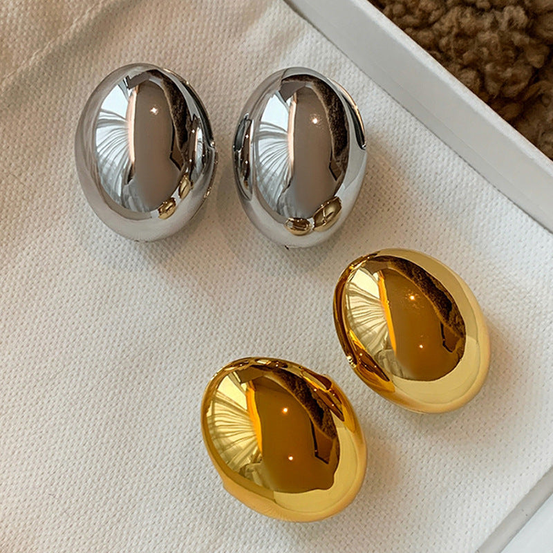 Stylish stainless steel stud earrings Stornfield