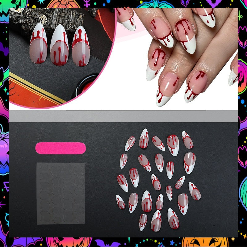 Artificial Nail Set with Elegant Drop Designs Stornfield