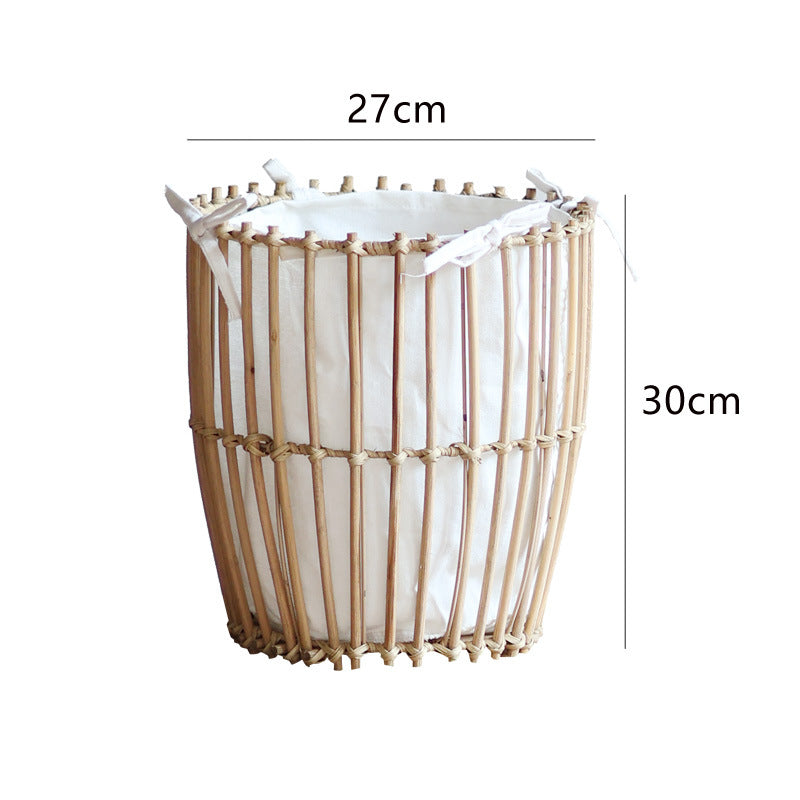 Decorative basket with cotton lining Stornfield