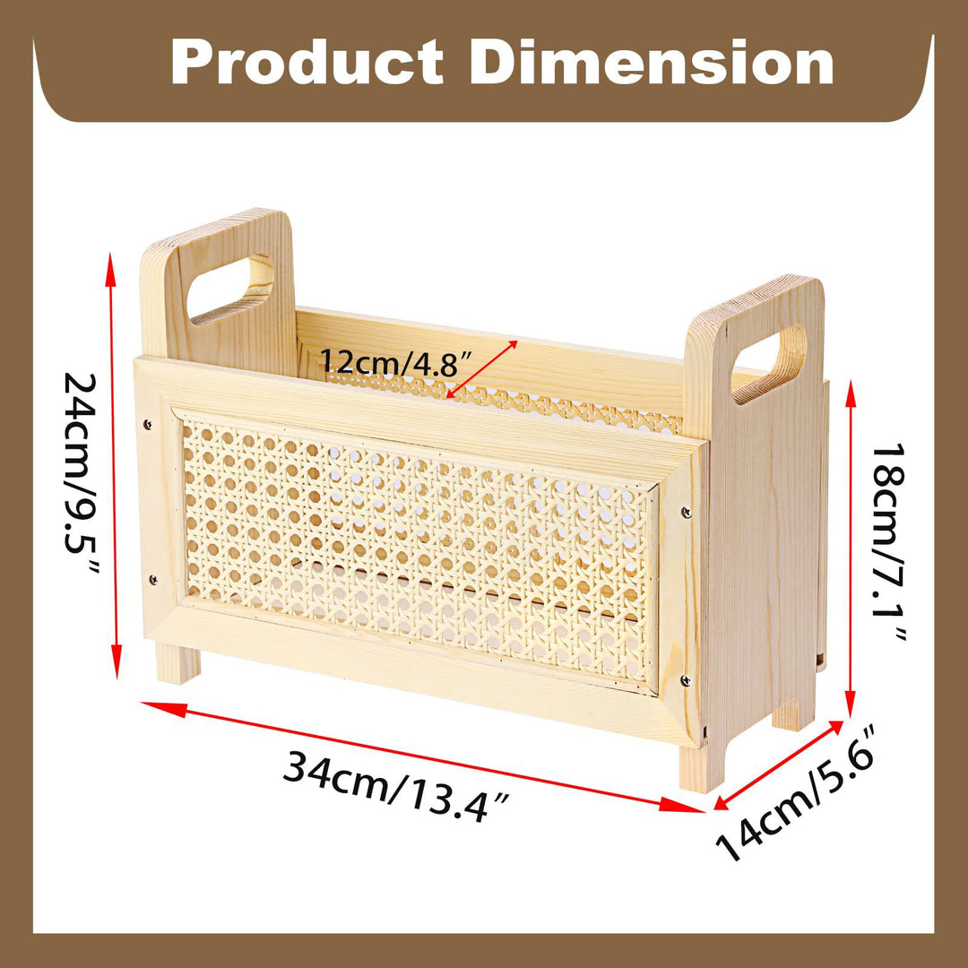Rectangular Woven Storage Basket Stornfield