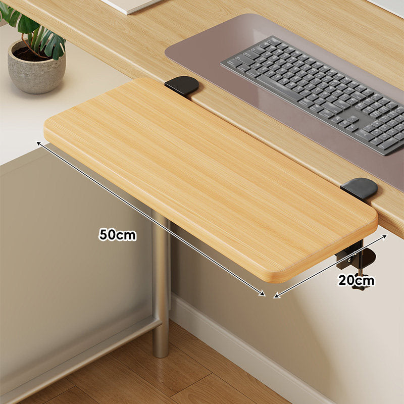 Extra-Wide Low-Profile Under-Desk Slide-Out Keyboard and Mouse Platform