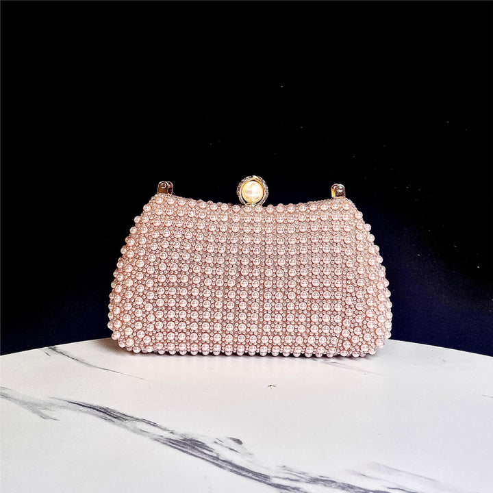 Pearl Beaded Evening Handbag