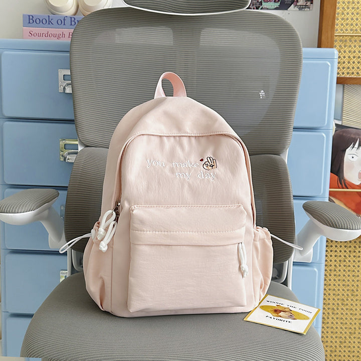 Casual Embroidered Mini Backpack Stornfield
