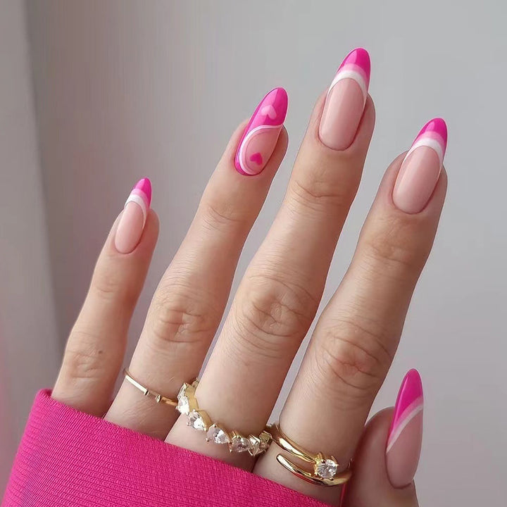 Artistic Nail Art with Modern Dots and Elegant Designs Stornfield