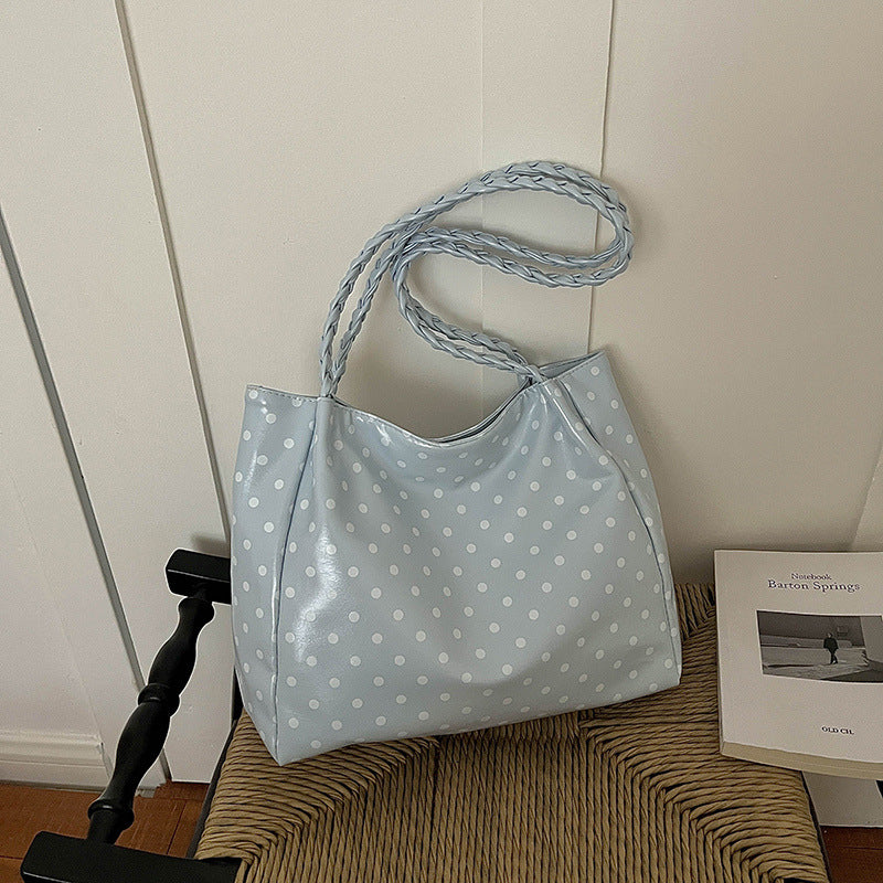 Polka Dot Patterned Handbag