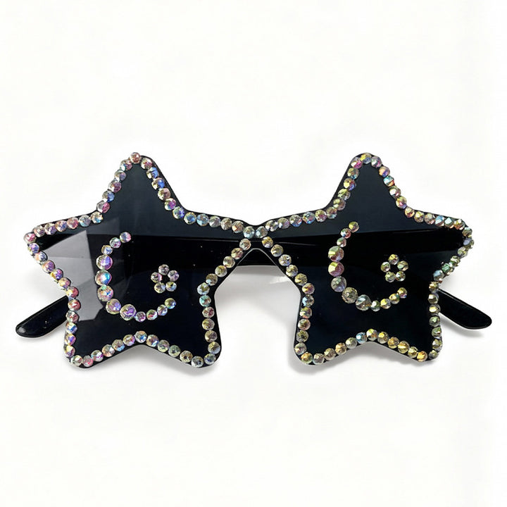 Star-Shaped Rhinestone Sunglasses Stornfield