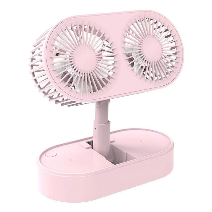 Ladies double rotatable table fan Stornfield