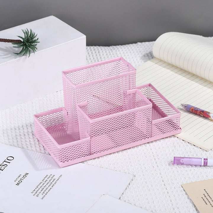 Multi-Compartment Wire Mesh Organizer Stornfield