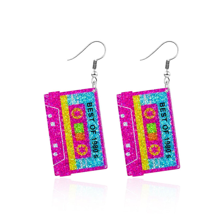 Nostalgic Cassette Tape Earrings Stornfield