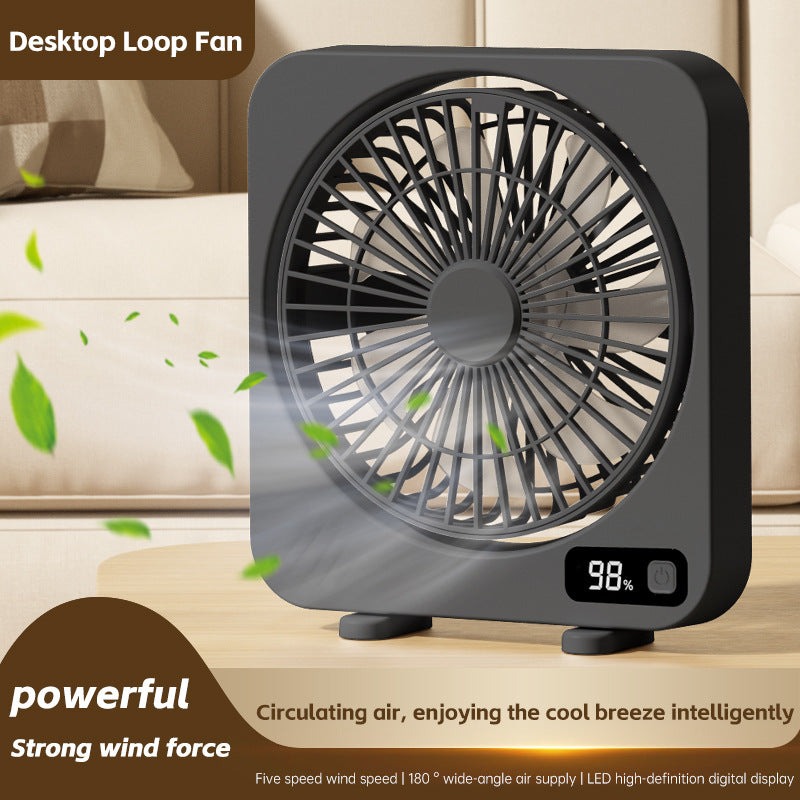 Unisex High-Efficiency Desktop Circulating Fan Stornfield