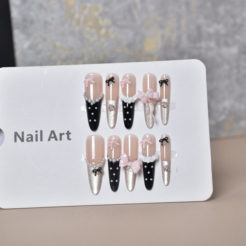 Decorative Themed Acrylic Press-On Nail Set Stornfield