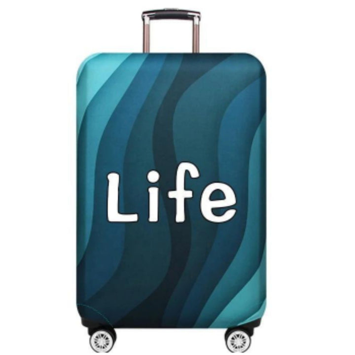Unisex Hard Shell Luggage with Stylish Wave Pattern Stornfield