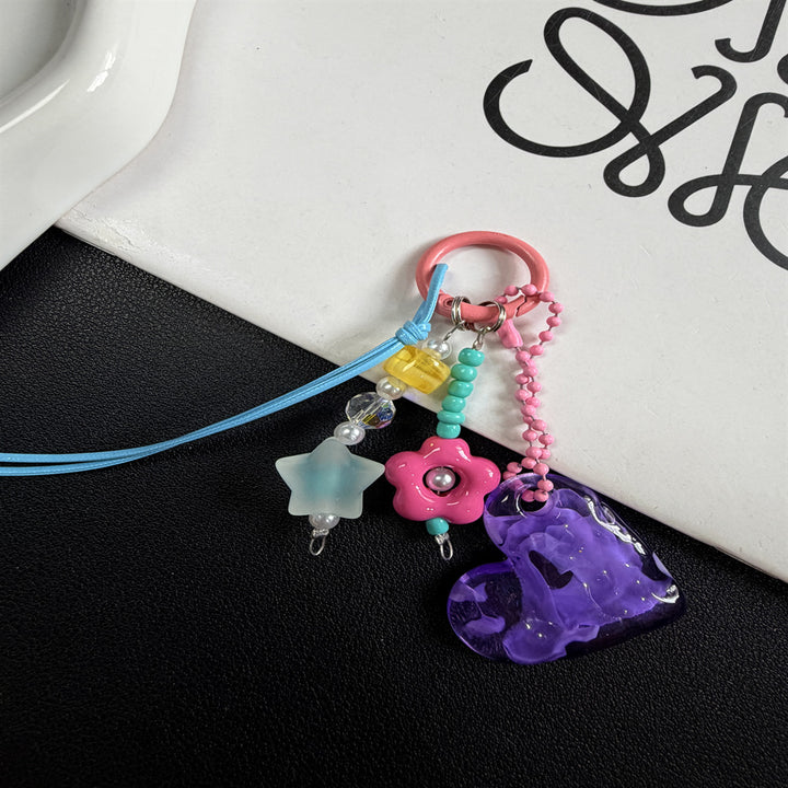 Trendy Beaded Charm Keychain Stornfield