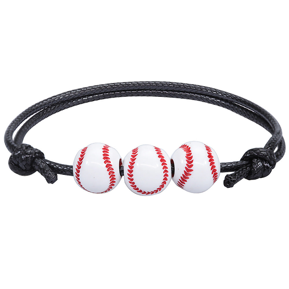 Sporty Baseball Themed Bracelet Stornfield