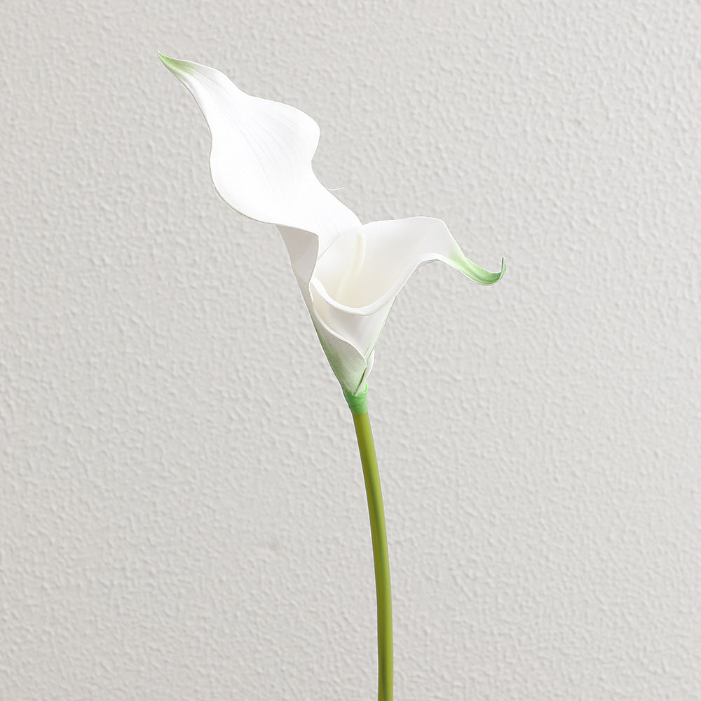 Artificial Calla Blossom Branch with Realistic Details