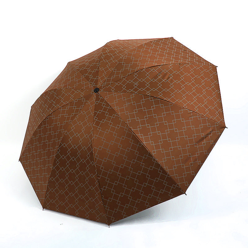 Women's Folding Umbrella with Modern Geometric Pattern Stornfield