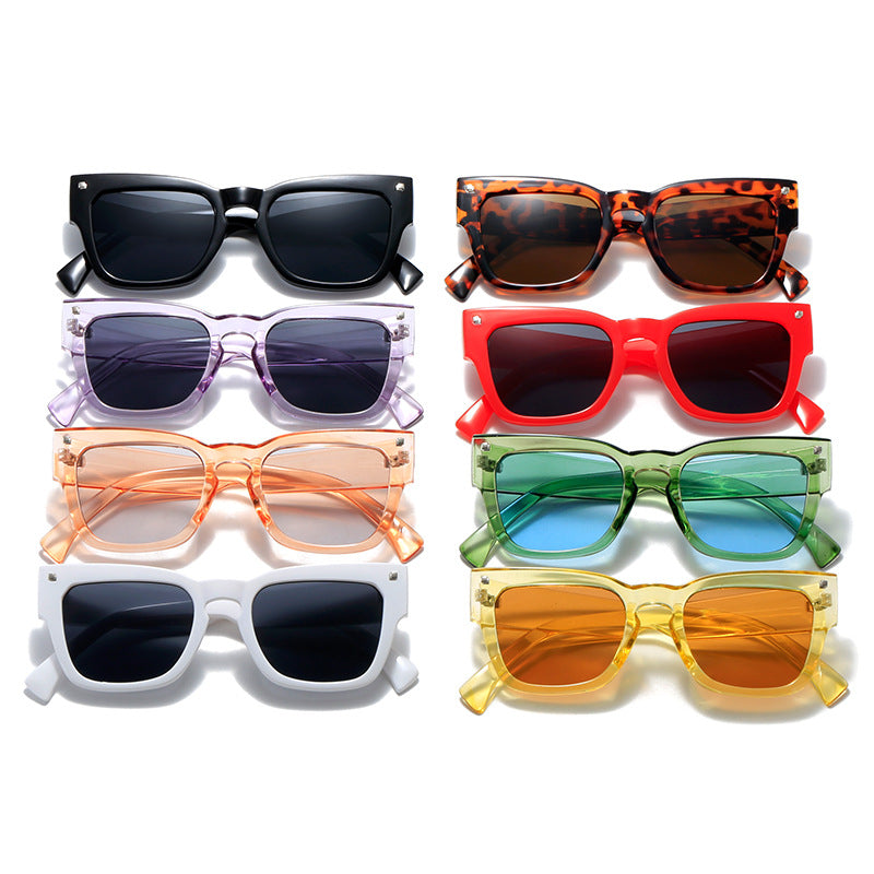 Ladies' fashionable sunglasses in trendy square design Stornfield