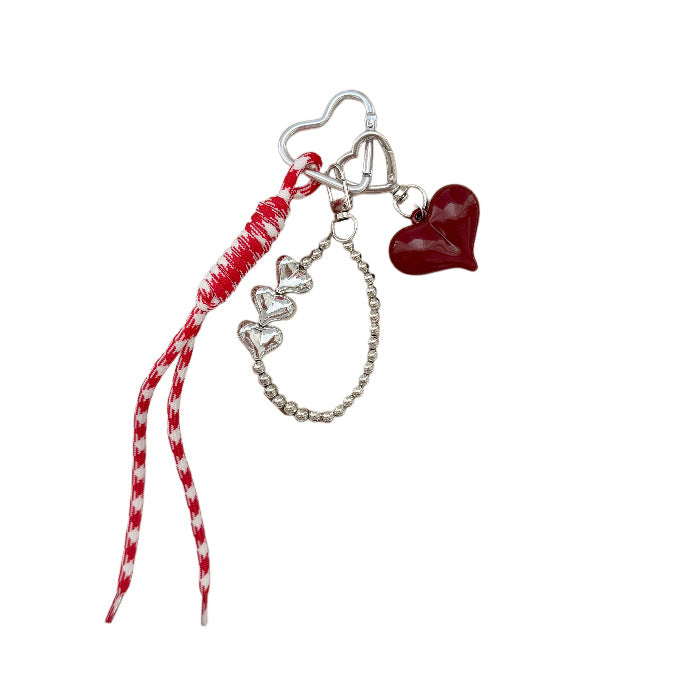 Elegant Heart Charm Keychain Stornfield