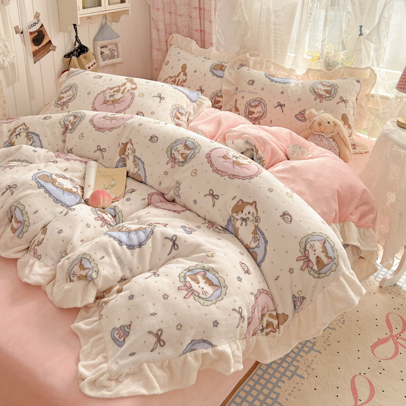 Playful Dog-Themed Comforter Set
