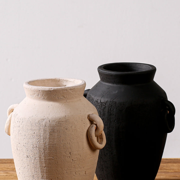 Antique ceramic vase with texture Stornfield