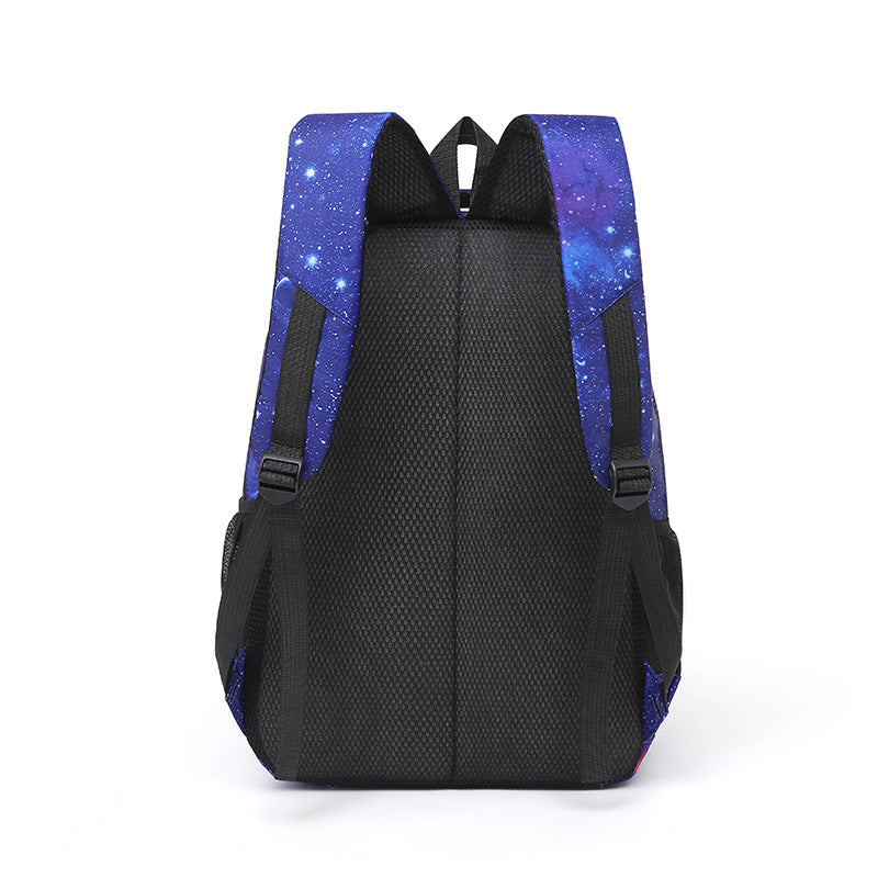 Galaxy pattern school backpack set Stornfield