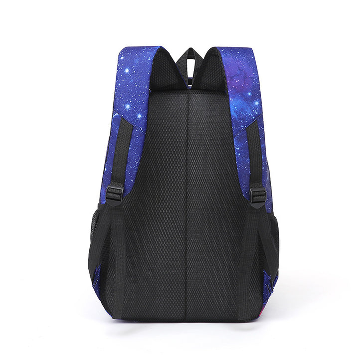 Galaxy pattern school backpack set Stornfield